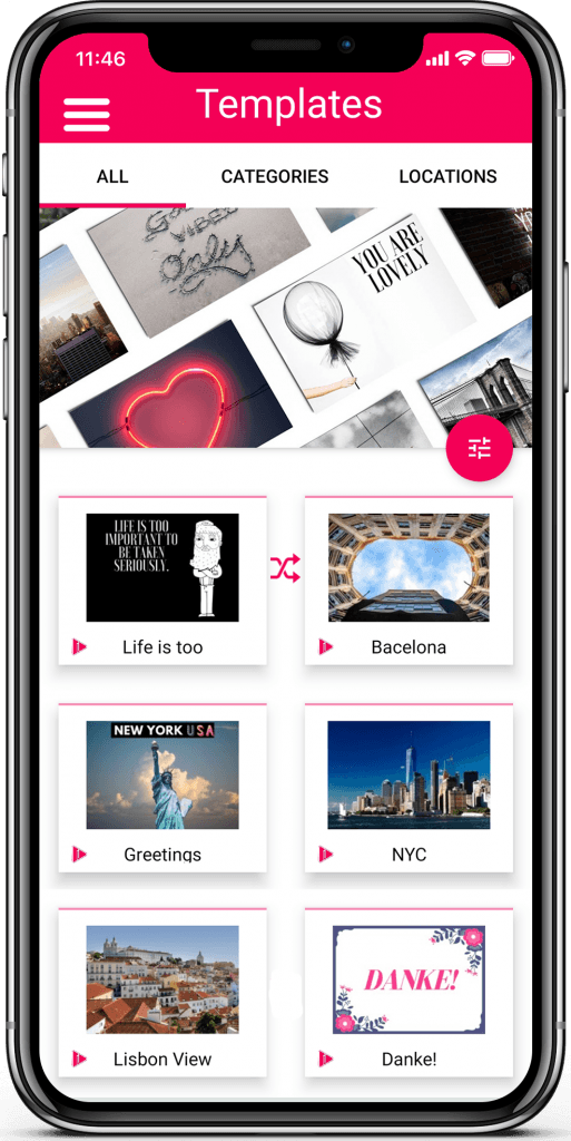 iPostcard - iOS App